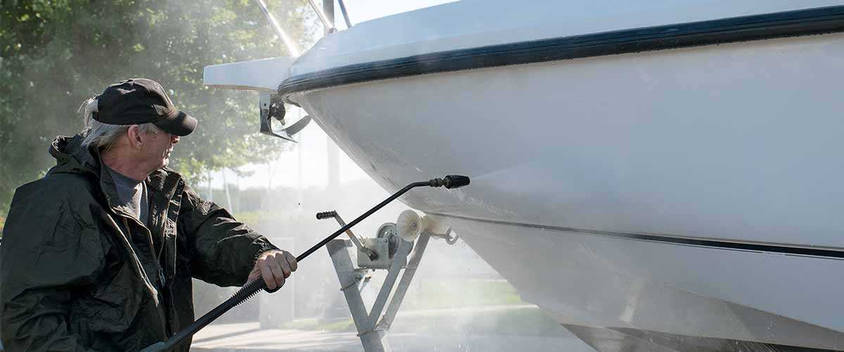 Rinse down boat 1200